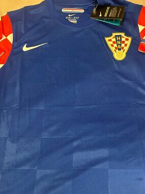 CROATIA National Team World Cup Men's JERSEY Sz M,L,XL,2XL New w tags by Nike